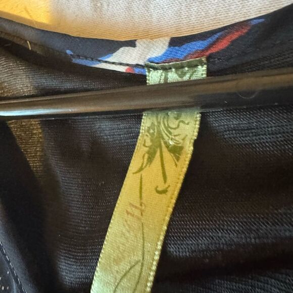 Whisper Med sheer Bird Print Women's blouse Top tunic‎  for office Whispers - Picture 4 of 7